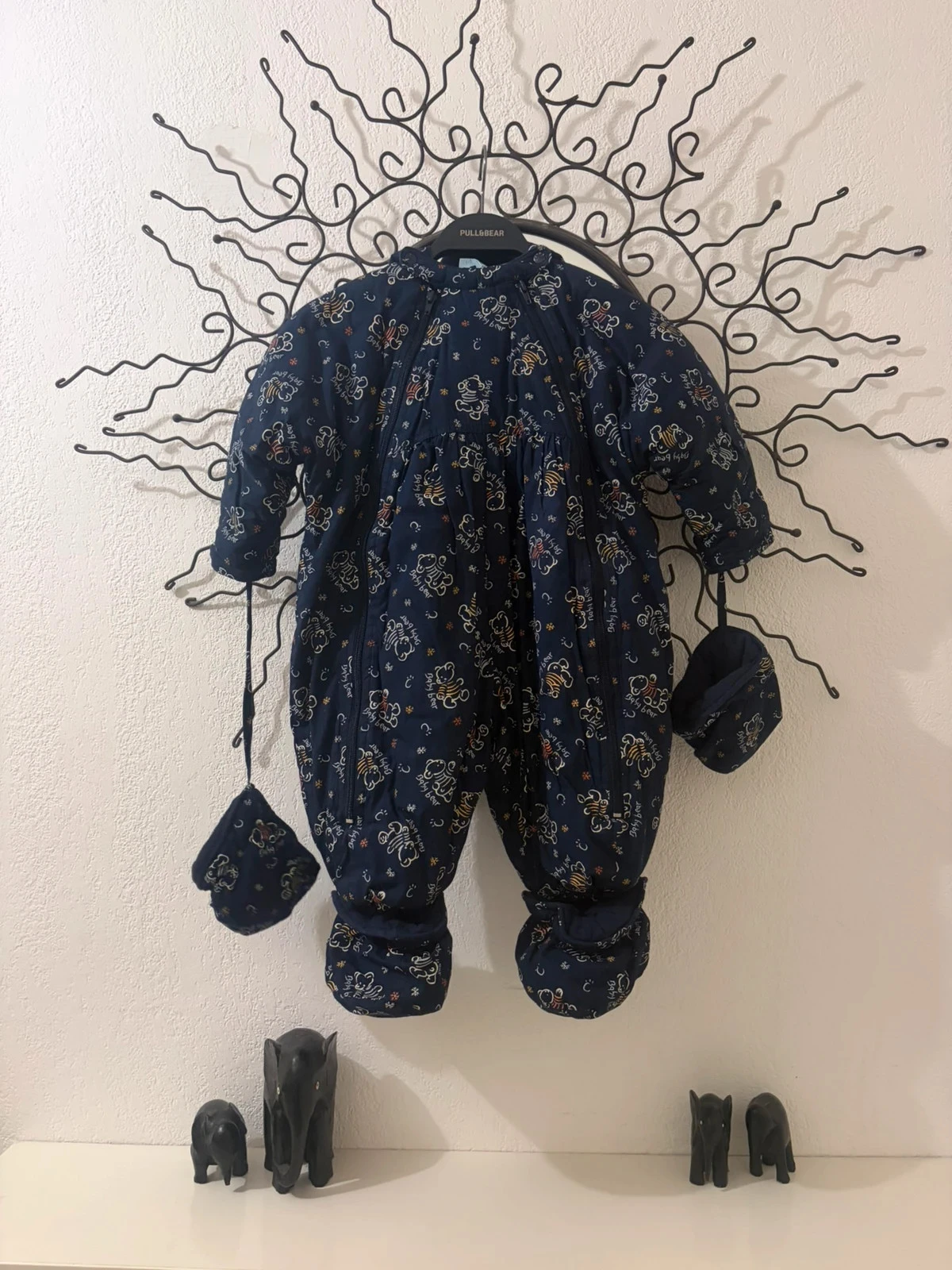 Gewatteerde Pilot Jumpsuit Baby Bear – Maat 18 Maanden – photo 2
